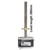 34 kg cm CAPTIVE LINEAR ACTUATOR STEPPER MOTOR (6 Amp Motor) PITCH M14x2 WITH 300 MM LEAD SCREW 