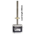 46 kg cm CAPTIVE LINEAR ACTUATOR STEPPER MOTOR (5.5 Amp Motor) PITCH M14x2 WITH 300 MM LEAD SCREW 