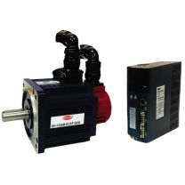 3 PHASE 2 KILOWATT AC SERVO  (130 mm Frame Size) INCLUDES MOTOR, WITH ETHERCAT DRIVEN DRIVES & 17 BIT ABSOLUTE ENCODER 