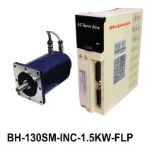 FLAME PROOF 3 PHASE 1.5 KILOWATT AC SERVO  (130 mm Frame Size) INCLUDES MOTOR, WITH PULSE / ANALOG DRIVEN DRIVES  & 2504 INCREMENTAL OPTICAL ENCODER 