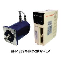 FLAME PROOF 3 PHASE 2 KILOWATT AC SERVO  (130 mm Frame Size) INCLUDES MOTOR, WITH PULSE / ANALOG DRIVEN DRIVES  & 2505 INCREMENTAL OPTICAL ENCODER 