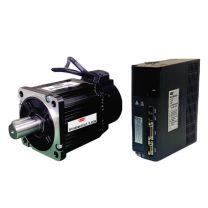 3 PHASE 0.4 KILOWATT AC SERVO  (80 mm Frame Size) INCLUDES MOTOR, WITH ETHERCAT DRIVEN DRIVES & 17 BIT ABSOLUTE ENCODER 