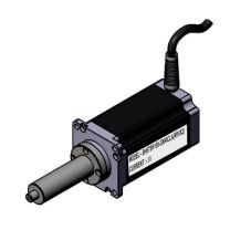 INTEGRATED CAPTIVE LINEAR ACTUATOR (3 Amp Stepper Motor) - M10X2