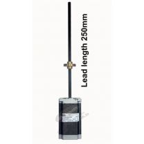 25 kg cm CAPTIVE LINEAR ACTUATOR STEPPER MOTOR (3 Amp Motor) PITCH - TR8x8 WITH 250 MM LEAD SCREW