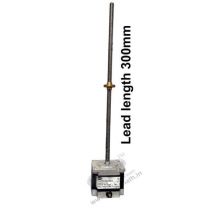 10.1 kg cm CAPTIVE LINEAR ACTUATOR STEPPER MOTOR (2.8 Amp Motor) PITCH - TR8x8 WITH 300 MM LEAD SCREW