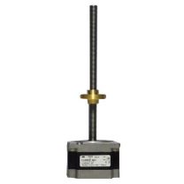 34 kg cm CAPTIVE LINEAR ACTUATOR STEPPER MOTOR (6 Amp Motor) PITCH - M14X2 WITH 250 MM LEAD SCREW 