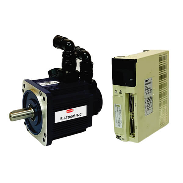 AC Servo Motors with Pulse/Analog Drives & Incremental Encoder