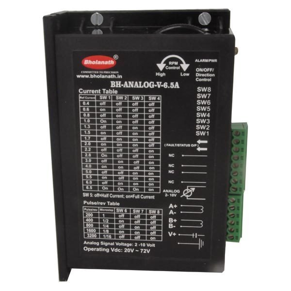 Analog Current & Analog Voltage Stepper Drives